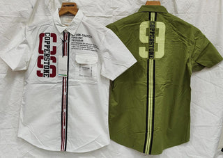 Men’s Utility Graphic Print Short Sleeve Shirt