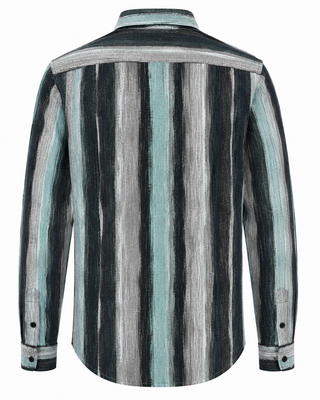 Men’s Striped Full Sleeve Casual Shirt