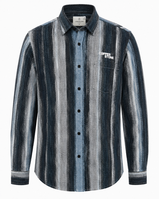 Men’s Striped Full Sleeve Casual Shirt