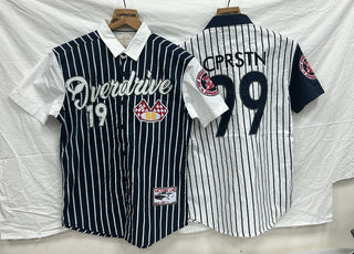Men’s Racing Striped Graphic Short Sleeve Shirt