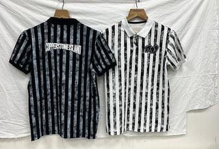 Men’s Copperstone Striped Graphic Polo T-Shirt