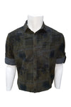 PRINTED LIGHT WEIGHT CORDUROY SHIRT