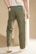MOSS COLOUR SOLID CHINO