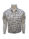 MEN’S GEOMETRIC PRINT SHORT-SLEEVE SHIRT