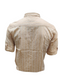 MEN'S PEACH STRIPED CASUAL SHIRT