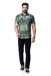 Combat Style Camouflage Cotton Short Sleeve Shirt