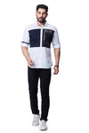 Cargo Style 100% Cotton Long Sleeve Shirt