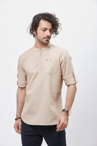 100% Cotton Waffle Textured Kurta