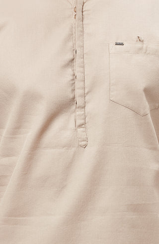 100% Cotton Waffle Textured Kurta